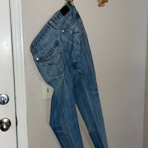 Men’s petrol jeans
